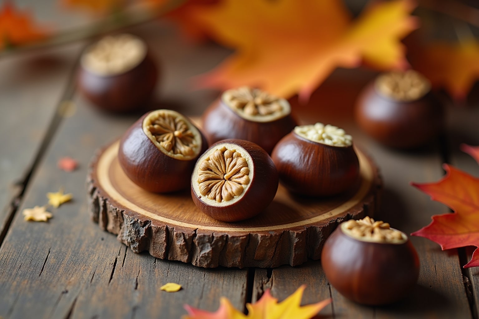 Basteln mit Kastanien: Herbstliche Kreationen